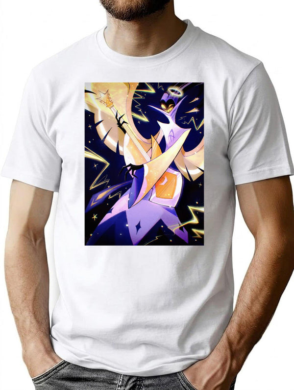 Hazbin Hotel Adam Classic Premium Heavyweight Cotton T-Shirt - White
