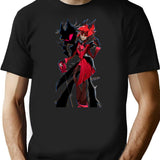 Hazbin Hotel Alastor Classic  Premium Heavyweight Cotton T-Shirt - Black