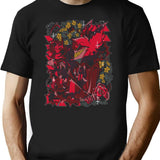 Hazbin Hotel Alastor Spring Essential Premium Heavyweight Cotton T-Shirt - Black