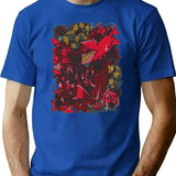 Hazbin Hotel Alastor Spring Essential Premium Heavyweight Cotton T-Shirt - Blue