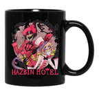 Hazbin Hotel Alastor and Lucifer Classic Black Coffee Mug, Gift Coffee Mug - Black