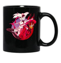 Hazbin Hotel Angel Dust And Alastor Black Coffee Mug, Gift Coffee Mug - Black