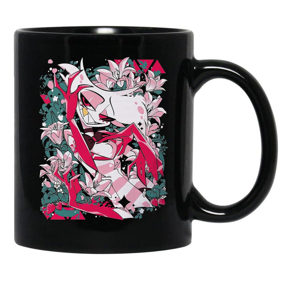 Hazbin Hotel - Angel Dust Classic Black Coffee Mug, Gift Coffee Mug - Black