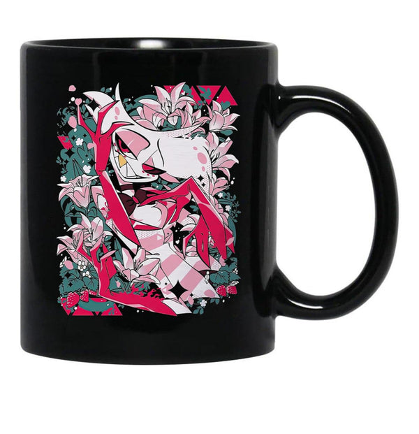 Hazbin Hotel - Angel Dust Classic Black Coffee Mug, Gift Coffee Mug - Black