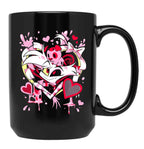 Hazbin Hotel Angel Dust Classic Black Coffee Mug, Gift Coffee Mug
