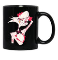 Hazbin Hotel Angel Black Coffee Mug, Gift Coffee Mug - Black