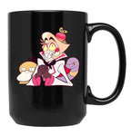Hazbin Hotel Lucifer Morningstar Classic Black Coffee Mug, Gift Coffee Mug