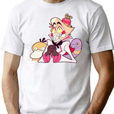 Hazbin Hotel Lucifer Morningstar Classic Premium Heavyweight Cotton T-Shirt - White