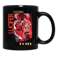 Hazbin Hotel Lucifer (3) Black Coffee Mug, Gift Coffee Mug - Black