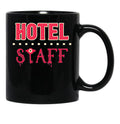 Hazbin Hotel Staff Black Coffee Mug, Gift Coffee Mug - Black
