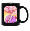 Hazbin Hotel - Vaggie And Charlie Painting Black Coffee Mug, Gift Coffee Mug - Black