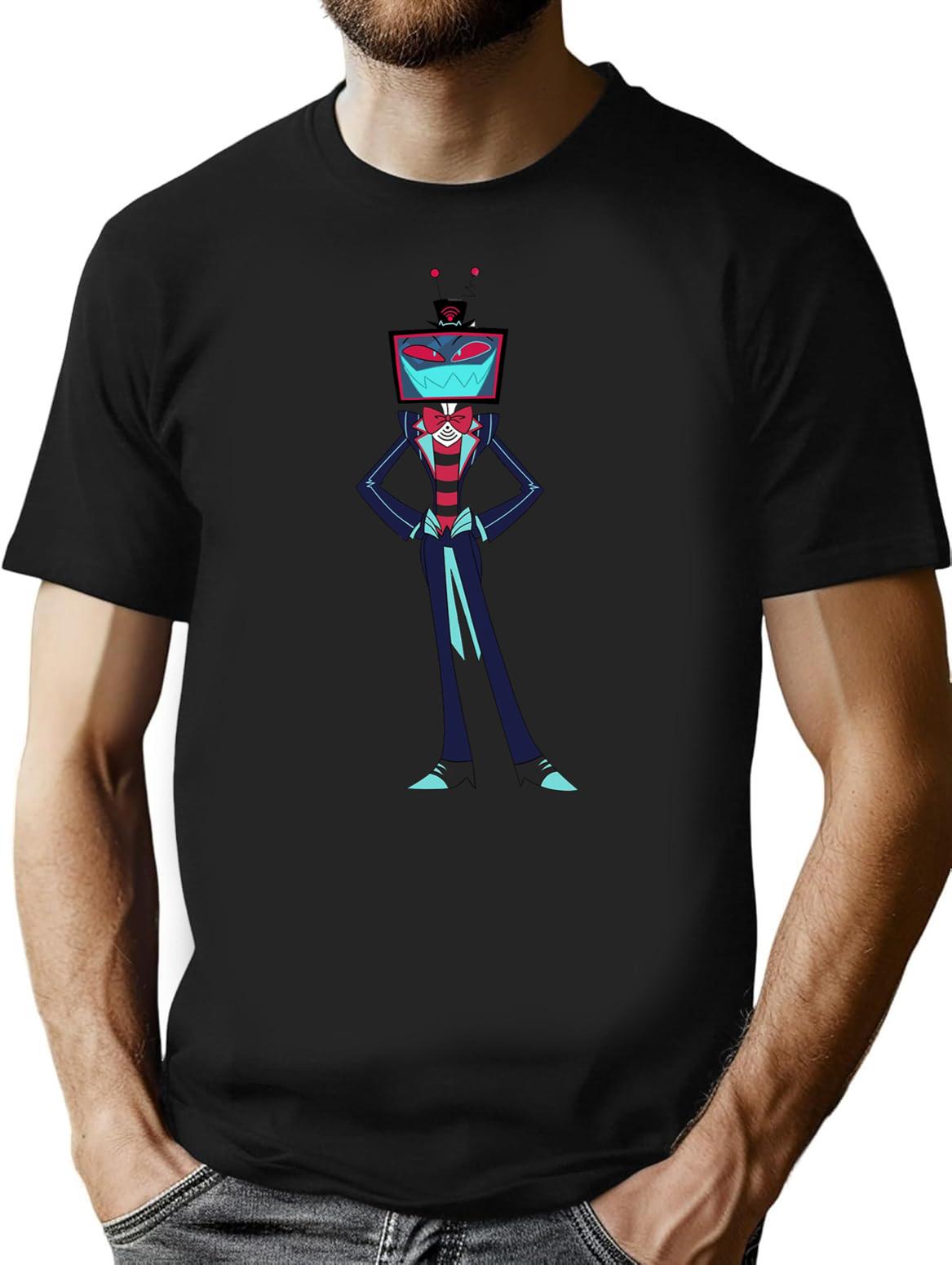 Hazbin Hotel - vox Classic Premium Heavyweight Cotton T-Shirt - Black
