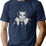 Hdfiokjrobbielkhbdff T-Shirt for Men & Women, T-Shirts Graphic Tee - Navy