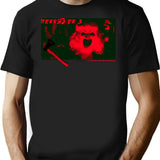 He Sees You When Youre Sleeping T-Shirt for Men & Women, T-Shirts Graphic Tee - Black
