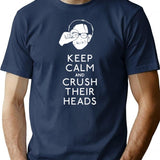 Headcrusher - Kids In The Hall T-Shirt for Men & Women, T-Shirts Graphic Tee - Navy