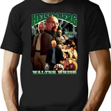 Heinsenberg Walter White Bb - Bootleg Vintage T-Shirt for Men & Women, T-Shirts Graphic Tee - Black