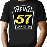 Heinz for Fans Premium Heavyweight Cotton T-Shirt - Black