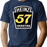 Heinz for Fans Premium Heavyweight Cotton T-Shirt - Navy