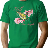 Hell Is Other People T-Shirt for Men & Women, T-Shirts Graphic Tee - Green