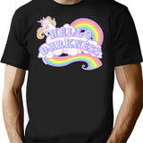 Hello Darkness T-Shirt for Men & Women, T-Shirts Graphic Tee - Black