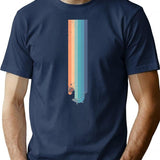 Hello Ground T-Shirt for Men & Women, T-Shirts Graphic Tee - Navy