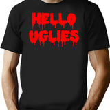 Hello Uglies Premium Heavyweight Cotton T-Shirt - Black