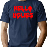 Hello Uglies Premium Heavyweight Cotton T-Shirt - Navy