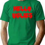 Hello Uglies Premium Heavyweight Cotton T-Shirt - Green