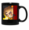 Hello Black Coffee Mug, Gift Coffee Mug - Black