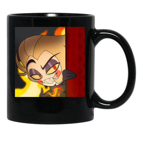 Hello Black Coffee Mug, Gift Coffee Mug - Black