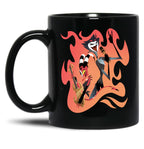 Helluva Boss - Blitzo Stolas Rock Black Coffee Mug, Gift Coffee Mug