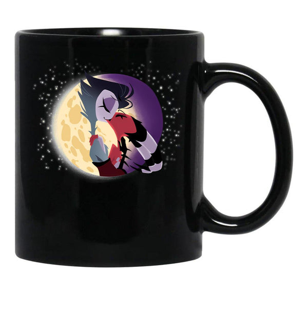 Helluva Boss - Blitzo X Stolas Black Coffee Mug, Gift Coffee Mug - Black