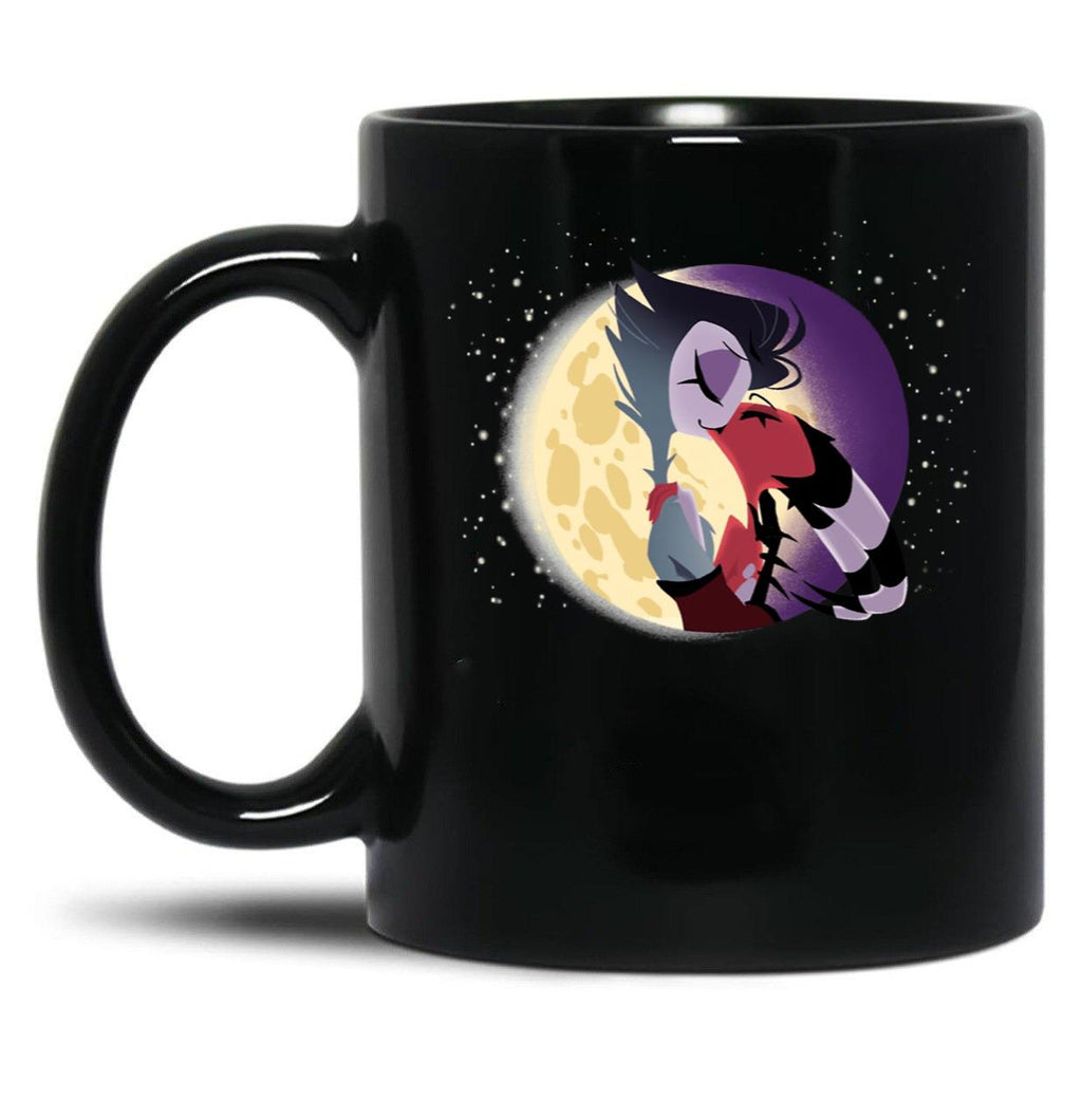 Helluva Boss - Blitzo x Stolas Classic Black Coffee Mug, Gift Coffee Mug