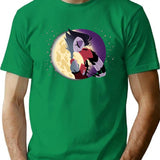 Helluva Boss - Blitzo x Stolas Classic Premium Heavyweight Cotton T-Shirt - Green
