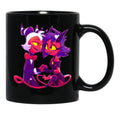Helluva Boss Millie And Moxxie Black Coffee Mug, Gift Coffee Mug - Black