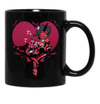 Helluva Boss Moxxie and Millie Classic Black Coffee Mug, Gift Coffee Mug - Black