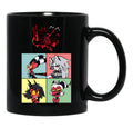 Helluva Boss Square-Frame Design Black Coffee Mug, Gift Coffee Mug - Black