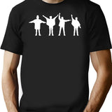 Help - Minimalist Silhouettes T-Shirt for Men & Women, T-Shirts Graphic Tee - Black