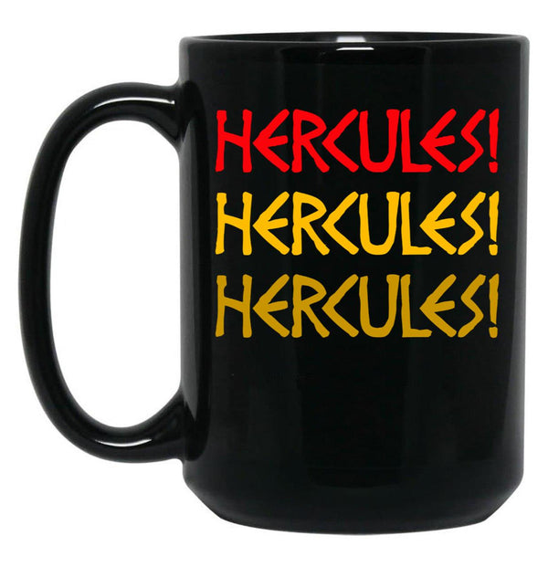Hercules Hercules Hercules Black Coffee Mug, Gift Coffee Mug - Black