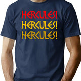 Hercules Hercules Hercules Premium Heavyweight Cotton T-Shirt - Navy