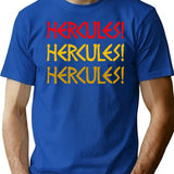 Hercules Hercules Hercules Premium Heavyweight Cotton T-Shirt - Blue