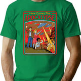 Here Comes The Apocalypse (1) T-Shirt for Men & Women, T-Shirts Graphic Tee - Green
