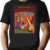 Here Comes The Apocalypse T-Shirt for Men & Women, T-Shirts Graphic Tee - Black