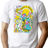 Here Comes The Sun T-Shirt for Men & Women, T-Shirts Graphic Tee - White