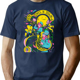 Here Comes The Sun T-Shirt for Men & Women, T-Shirts Graphic Tee - Navy