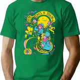 Here Comes The Sun T-Shirt for Men & Women, T-Shirts Graphic Tee - Green