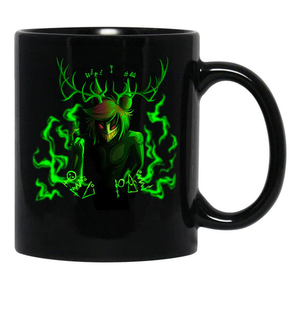 Here I Am Black Coffee Mug, Gift Coffee Mug - Black