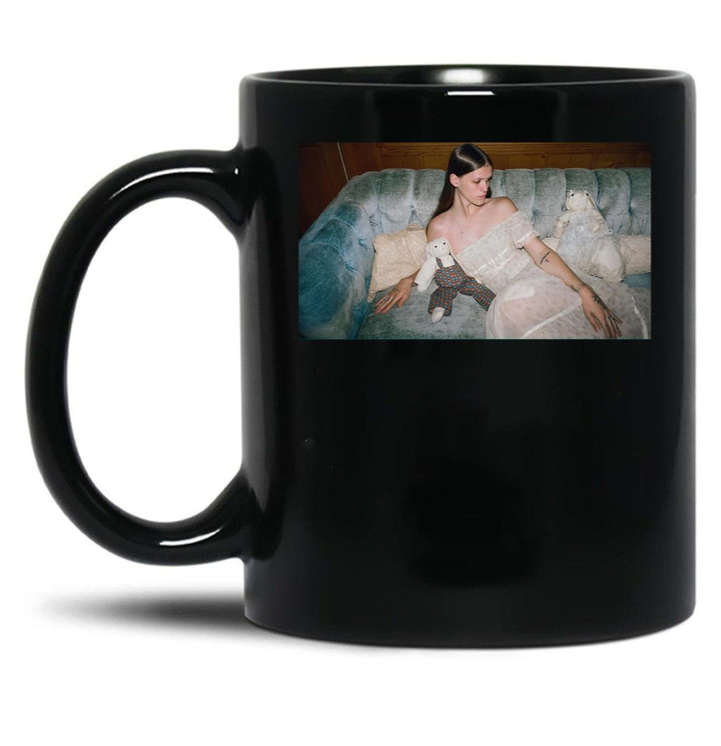 Here Lies Ethel Cain Merch Black Coffee Mug, Gift Coffee Mug