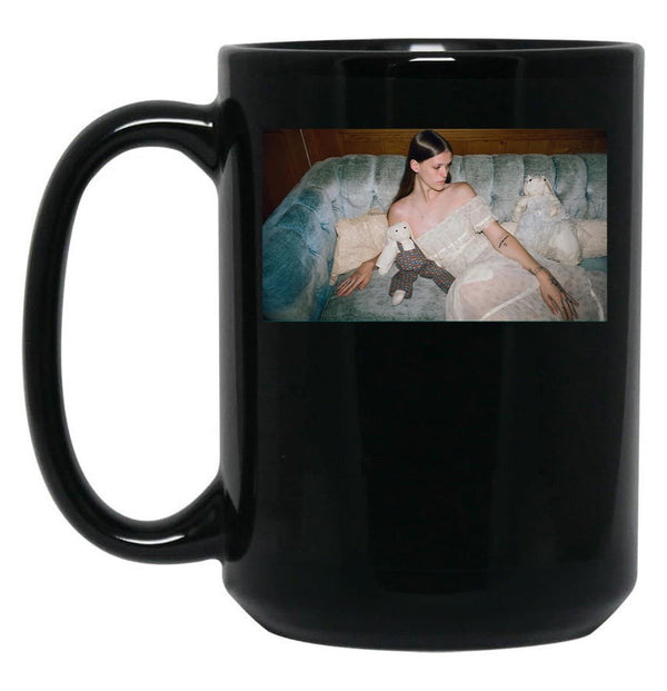 Here Lies Ethel Cain Merch Black Coffee Mug, Gift Coffee Mug - Black