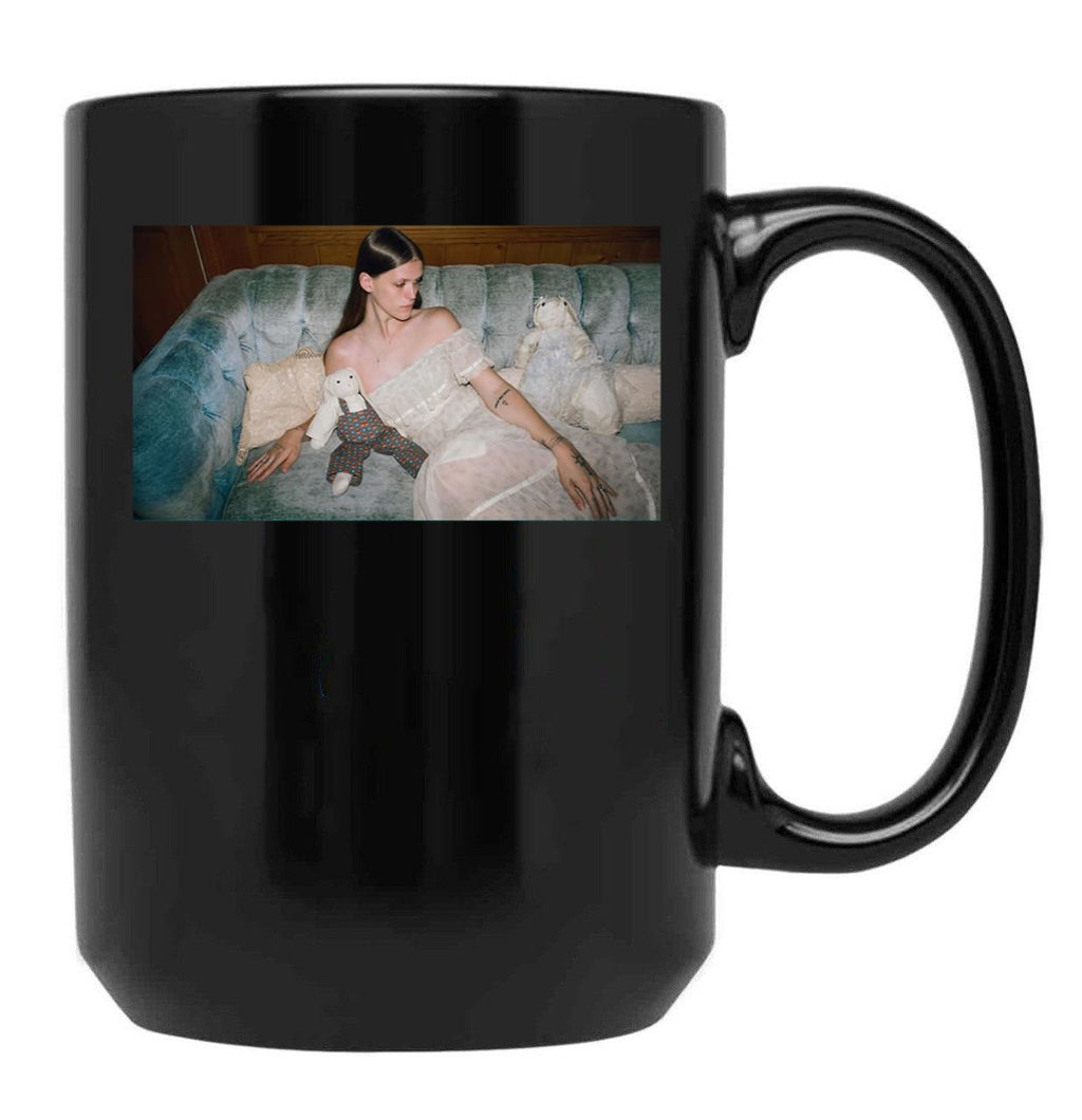 Here Lies Ethel Cain Merch Black Coffee Mug, Gift Coffee Mug